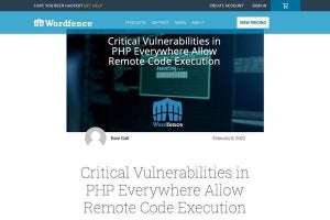WordPress人気プラグイン「PHP Everywhere」に緊急の脆弱性、すぐに更新を