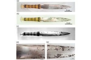 ツタンカーメンの鉄剣はエジプト外にて低温鍛造で作られた可能性、千葉工大が確認