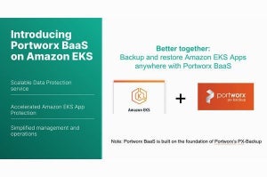 ピュア・ストレージ、AWSと戦略的連携 - PortworxとAmazon EKS連携