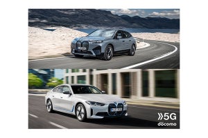 ドコモ×BMWのコネクテッドカーサービス、車両で5Gを利用可能に