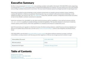 Linuxのコンテナ技術にエスケープの脆弱性、アップデートを