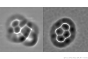 東工大ELSIなど、隕石中から太陽系最初期の有機分子の直接撮像に成功