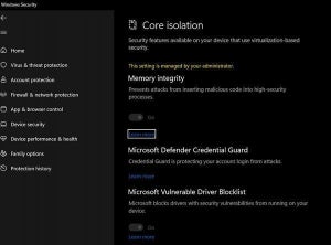 Microsoft Defender、脆弱なドライバをブロックする新オプション