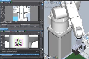 オムロン、ロボットへ検査動作のバーチャルティーチングが可能な新機能を発表
