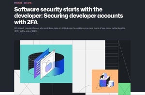 GitHub、ユーザーの2要素認証を義務化すると発表