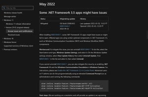 Windows 11向け更新プログラム適用で.NETアプリが起動しない問題が発生