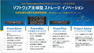 デル、ストレージ新製品を強化ポイントを説明