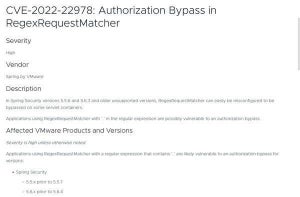 Spring Securityに認証回避の脆弱性、アップデートを