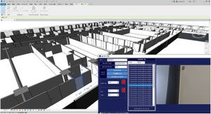 イクシスと大成建設、BIMとロボットを連携した施設内設備点検