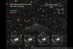 単独で存在するブラックホール候補天体、阪大などが発見