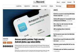 Amazon、「Amazon Photos」アプリの脆弱性修正 - 悪用により不正アクセスが可能に