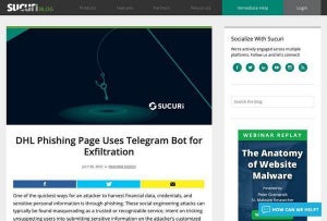 人気宅急便狙うフィッシング詐欺、HerokuやTelegramで窃取データ送る抜け道