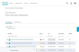 シスコの複数製品に緊急の脆弱性、ただちにアップデートを