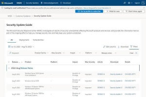 マイクロソフト、月例更新プログラム公開-悪用確認済みの脆弱性も