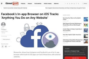 「FacebookとInstagramアプリ、Metaがユーザー行動を監視できる」と研究者