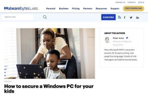 子供をサイバー脅威から守るためのWindowsの設定方法