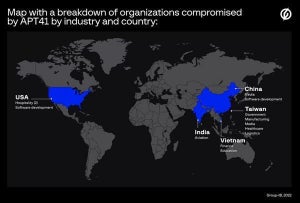 中国の攻撃グループ「APT41」、2021年に少なくとも世界の13組織を攻撃