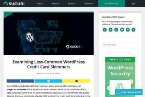 Wordpressでクレジットカードスキマーが増加傾向、注意を