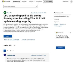 Windows 11 2022 UpdateにNVIDIA GPUのパフォーマンスが低下する問題発生