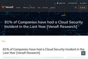 クラウド関連のセキュリティインシデントに見舞われた組織は80％超