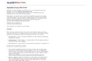 OpenSSH 9.1登場