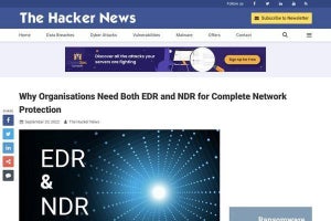 EDRに加えてNDRも追加すべき理由とは