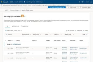 Microsoft製品に緊急の脆弱性、ただちに累積更新プログラムなどの適用を