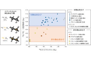 東工大、地球外で発見された有機分子が生物起源か否かを判別する手法を開発