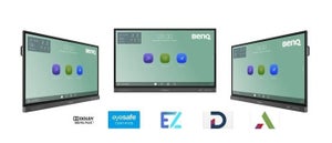 BenQ、教育機関・ビジネス向け電子黒板- Eyesafe認証ブルーライト軽減機能搭載