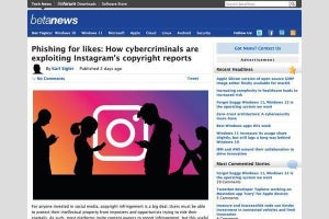 偽のInstagram著作権侵害報告メールに注意、個人情報窃取の恐れ