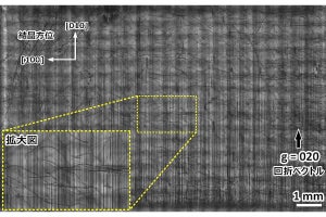 ノベルクリスタル、β型酸化ガリウムの格子欠陥を非破壊で全数可視化に成功