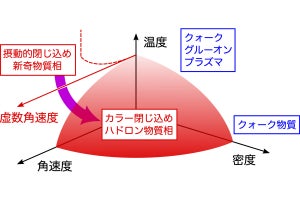 東大、虚数角速度を用いてクォーク閉じ込め相に到達できることを発表