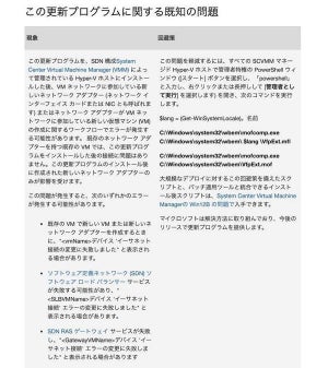 Windows Server 2022向けの更新プログラムにHyper-Vが正しく機能ない不具合発生
