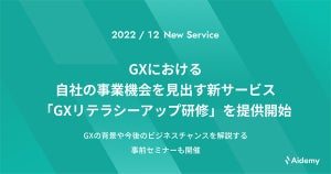 グリーントランスフォーメーションで自社の事業機会を見出す研修サービス