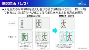 富士通、人の急な方向転換や加減速にも対応可能な新トラッキング技術を開発