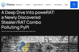 PyPIユーザー狙うサイバー攻撃、インストールするだけでマルウェア感染