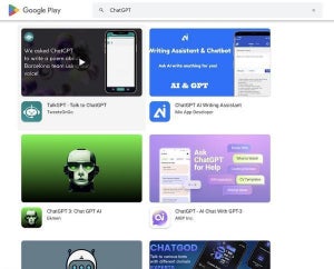 App StoreおよびPlayストアに偽のChatGPTアプリが登場