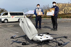 三重県、トラックとドローンを連携させた物流事業を検証