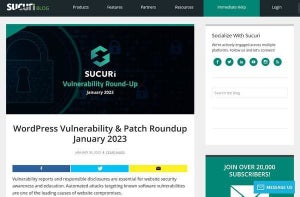 1月のWordPressプラグイン脆弱性まとめ、確認と対応を