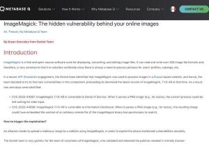 画像処理ソフト「ImageMagick」に脆弱性、情報漏洩の恐れ