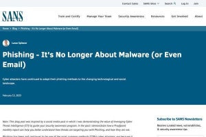 進化するフィッシング、もうメールだけの詐欺ではない