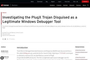 正規のWindowsデバッガツールを装うトロイの木馬型マルウェアに注意