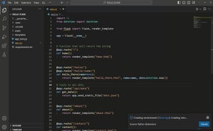 環境構築後のキャンセルも迅速になったVisual Studio Code用拡張機能「Python」