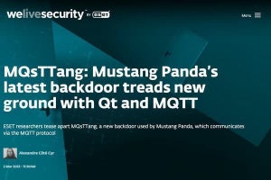 中国の脅威組織マスタングパンダ、バックドア「MQsTTang」で攻撃-日本も標的