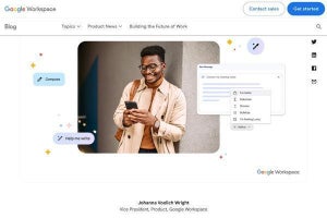 GmailやGoogleドキュメント/スプレッドシートに新たなAI導入