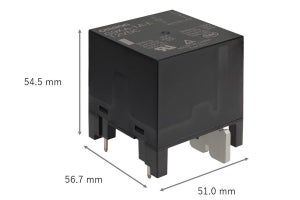 オムロン、太陽光発電システム向けの高容量300Aプリント基板用リレーを発売