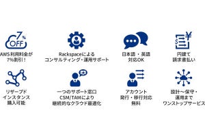 KDDI、AWSの設計から運用まで支援する「rackpack」の提供を開始