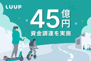 電動キックボードのLuup、総額約45億円を調達‐新ルールへの対応に注力