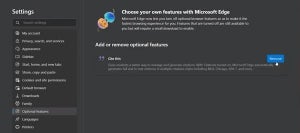 Microsoft、Edgeに不要な機能を無効にして高速化するオプションを追加か