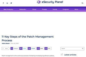 パッチ管理をはじめよう、最初の11ステップ